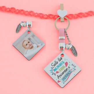 Llavero "Solo los mejores tíos ascienden a padrinos"