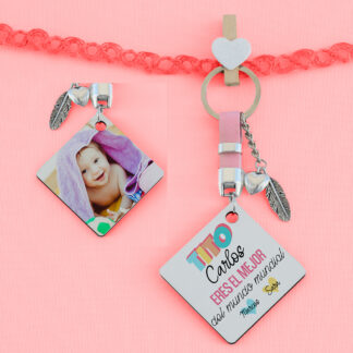 Llavero "Tito eres el mejor del mundo mundial"