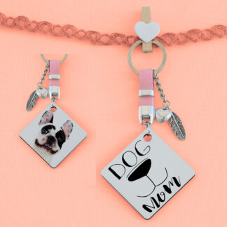 Llavero Dog mom