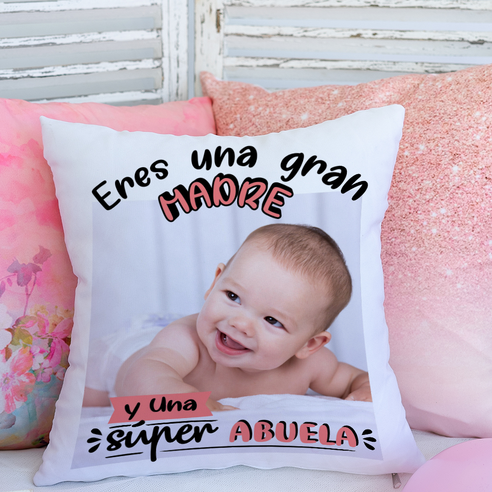 Cojín personalizado para super abuelas