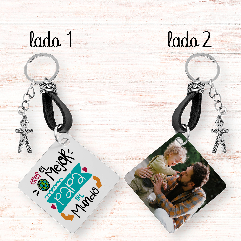 Llavero "Eres el mejor papá del mundo" - Imagen 2
