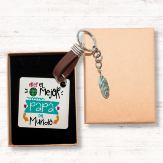 Llavero "Eres el mejor papá del mundo"