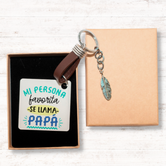 Llavero "Mi persona favorita se llama papá"