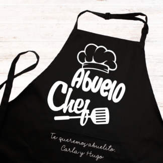 Delantal personalizado "Abuelo chef"