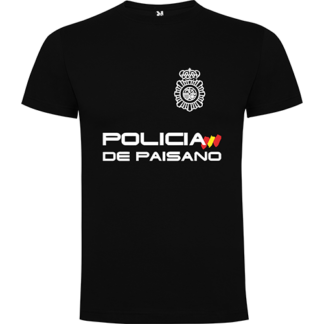 Camiseta Policia de paisano