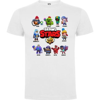 Camiseta Brawl Stars personajes