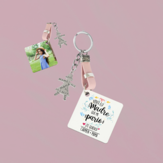 Llavero personalizado viva la madre que me parió