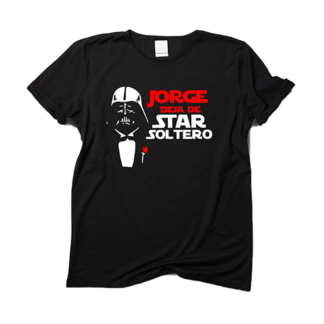 Camiseta personalizada "Deja de star soltero"