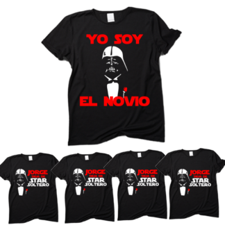 Pack de camisetas despedida de soltero