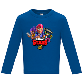 Camiseta manga larga Brawl Stars personajes