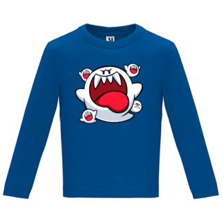 Camiseta manga larga Fantasma Super Mario