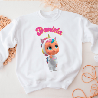 Sudadera personalizada Bebé Unicornio