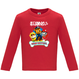 Camiseta manga larga Patrulla canina