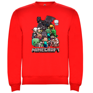 Sudadera personalizada Minecraft personajes