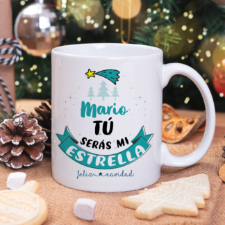 Taza personalizada "Tú serás mi estrella"