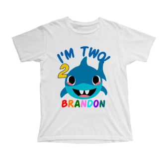 Camiseta cumpleaños tiburón