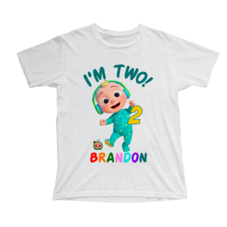 Camiseta cumpleaños I'm Two!