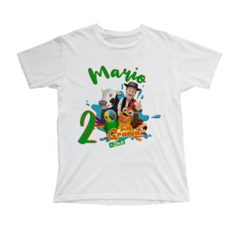 Camiseta cumpleaños granja