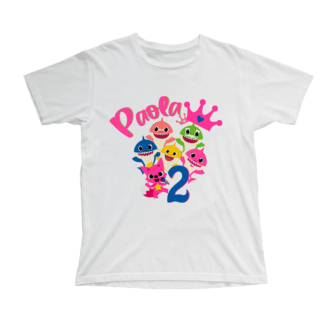 Camiseta cumpleaños baby shark
