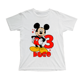 Camiseta cumpleaños Mickey