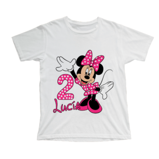 Camiseta cumpleaños Minnie Mouse