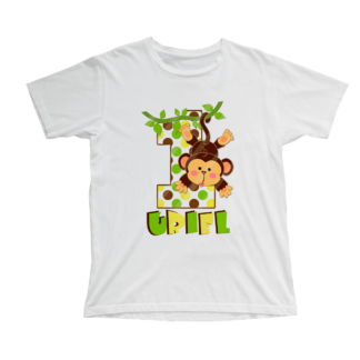 Camiseta cumpleaños monito