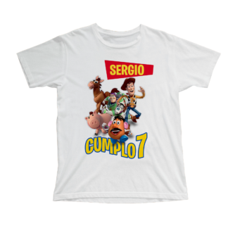 Camiseta cumpleaños Toy Story