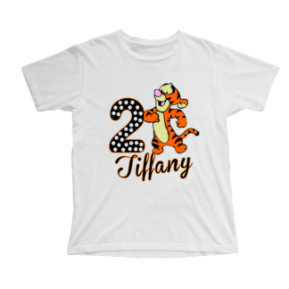 Camiseta cumpleaños tigre