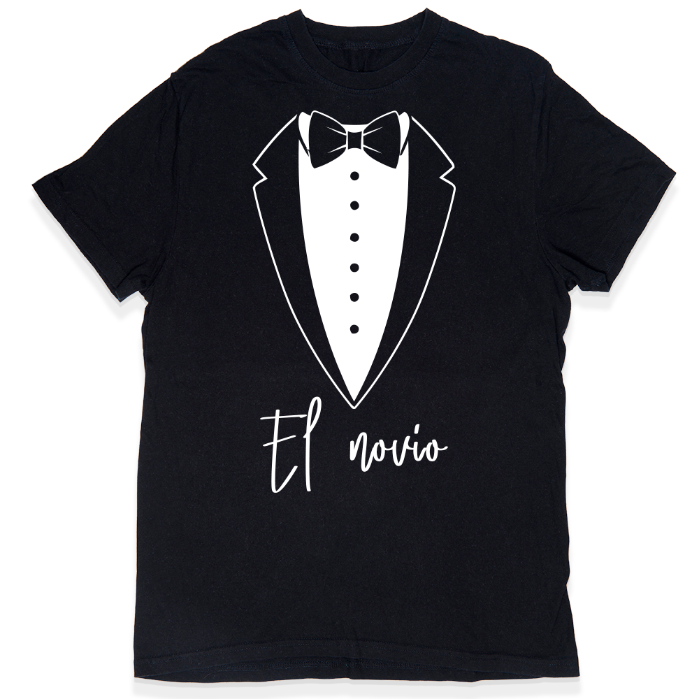Camiseta "El novio smoking"
