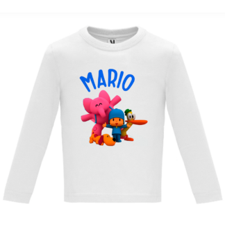 Camiseta manga Pocoyó