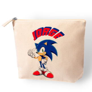 Neceser personalizado "Sonic"