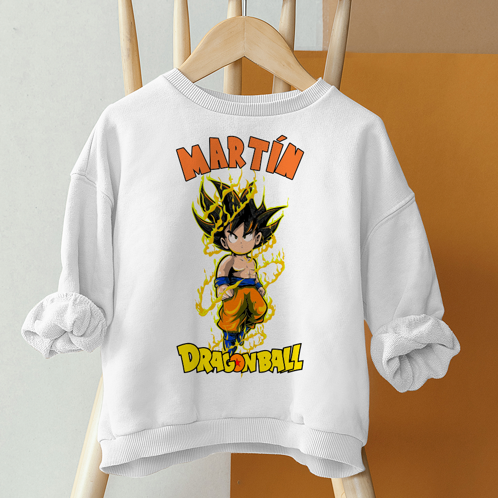 Sudadera personalizada Goku - Imagen 4