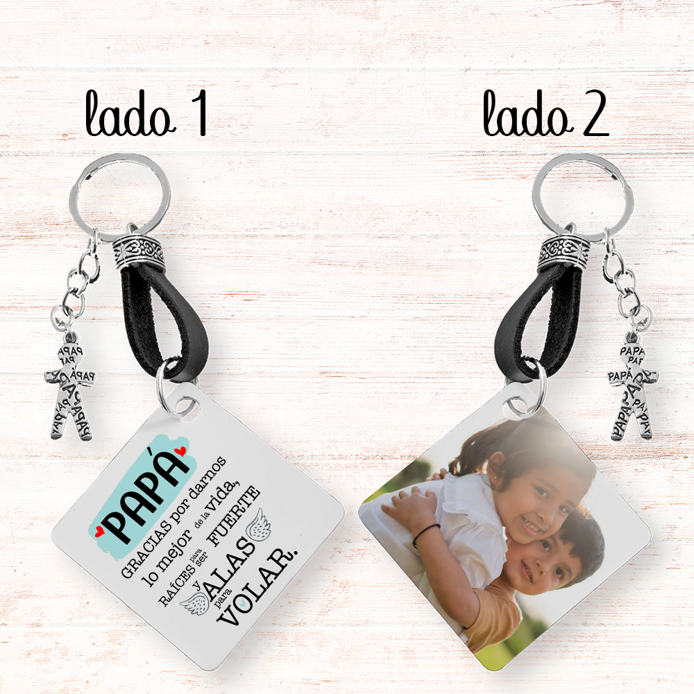 Llavero "Gracias papá" - Imagen 2