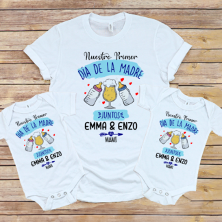 Pack mamá y mellizos "Nuestro primer día de la madre junt@s"