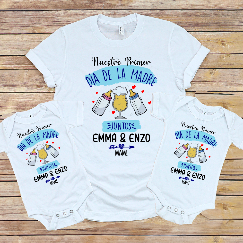 Pack mamá y mellizos "Nuestro primer día de la madre junt@s"