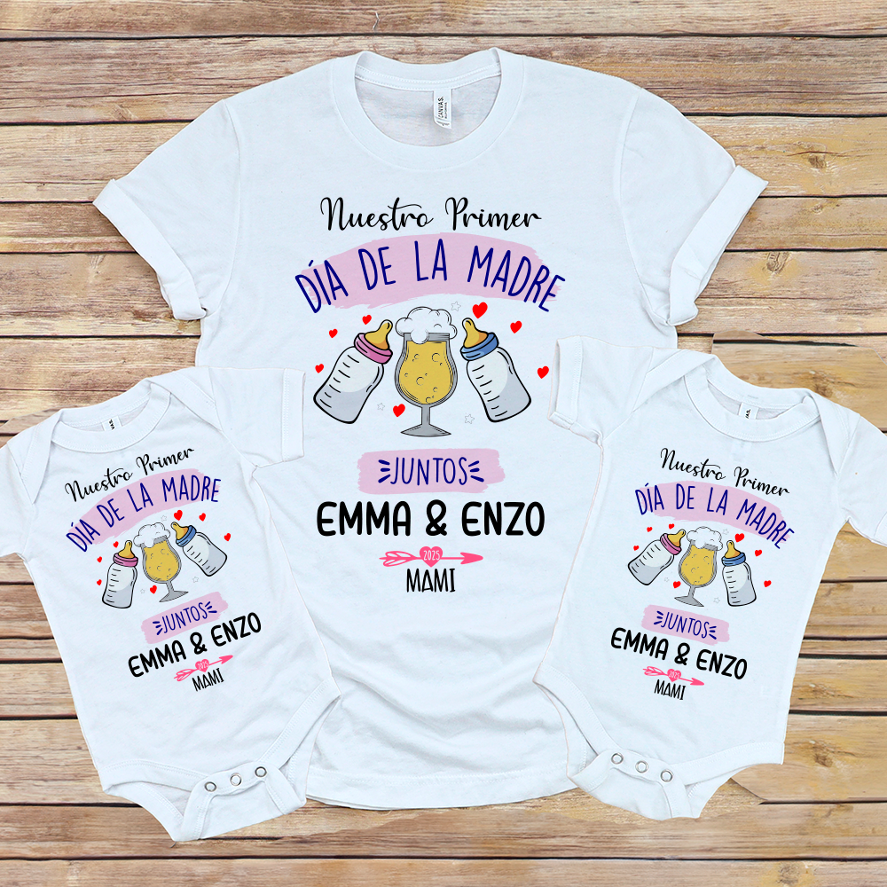 Pack mamá y mellizos "Nuestro primer día de la madre junt@s" - Imagen 2
