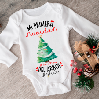 Body "Mi primera Navidad y la última del árbol"