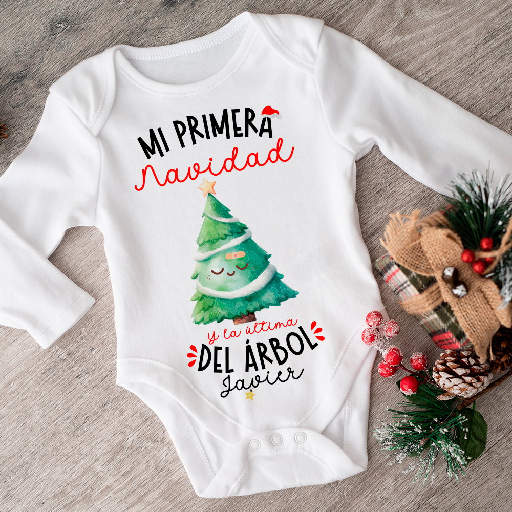 Body "Mi primera Navidad y la última del árbol"
