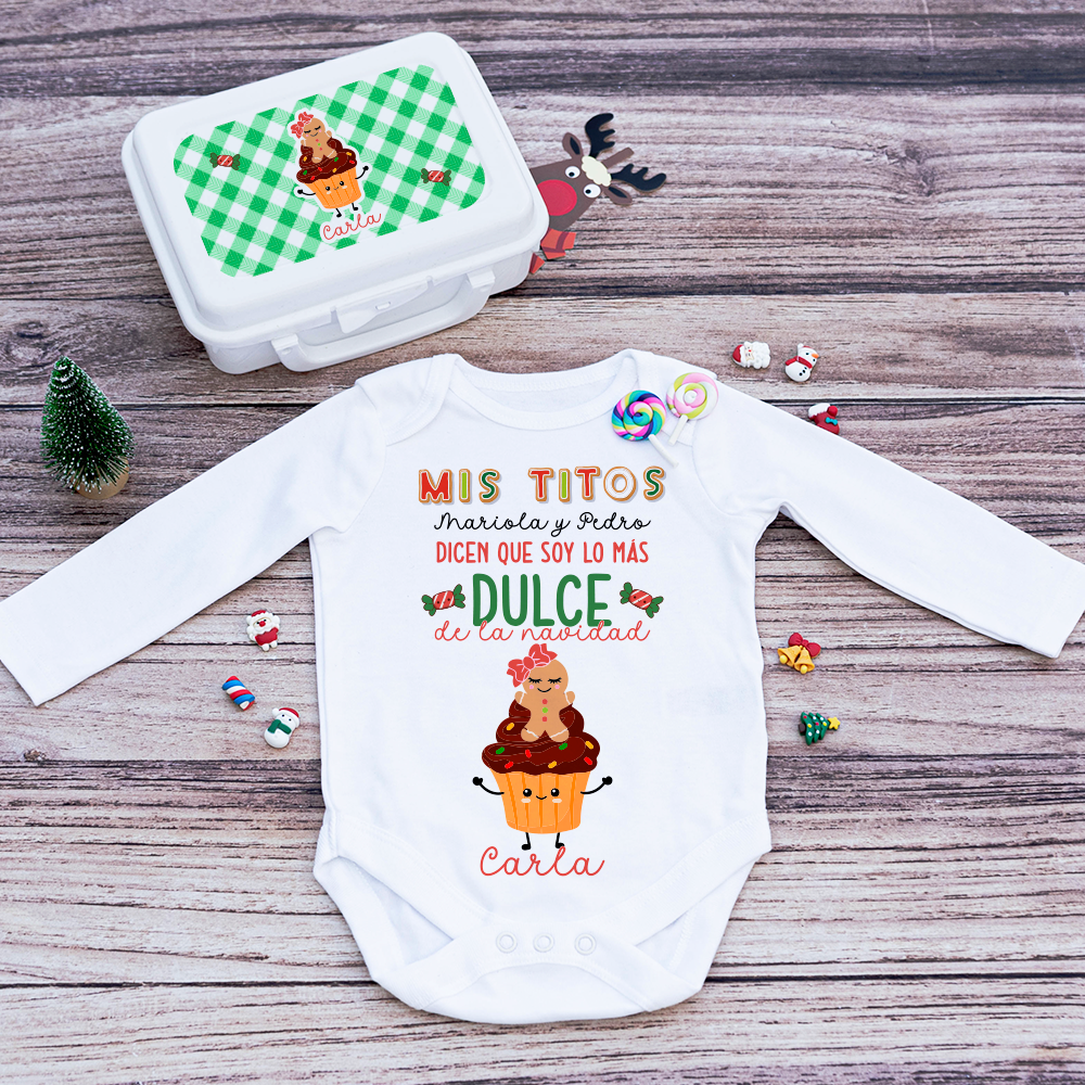 Body "Mis titos dicen que soy lo más dulce de la navidad"