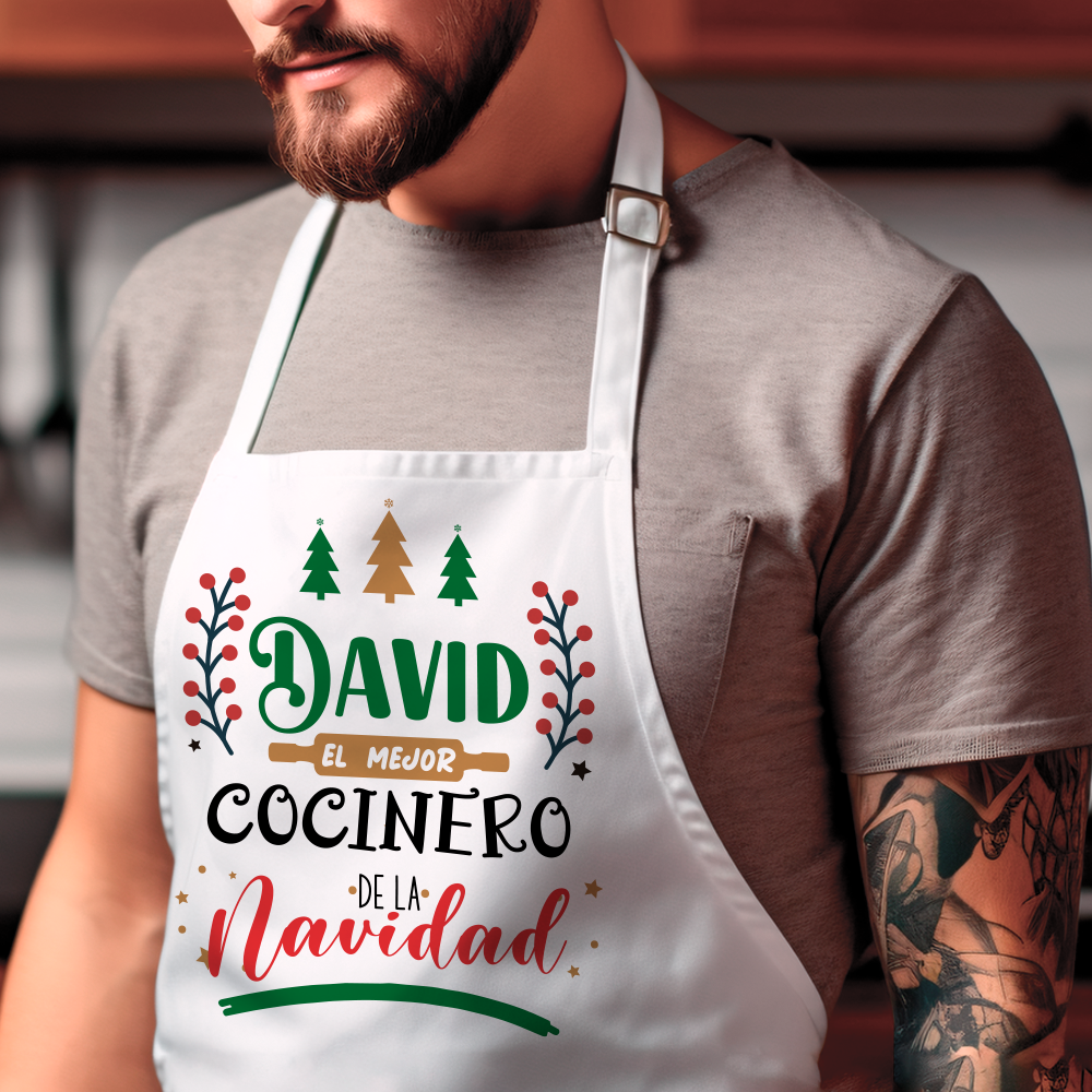 Delantal "El mejor cocinero"