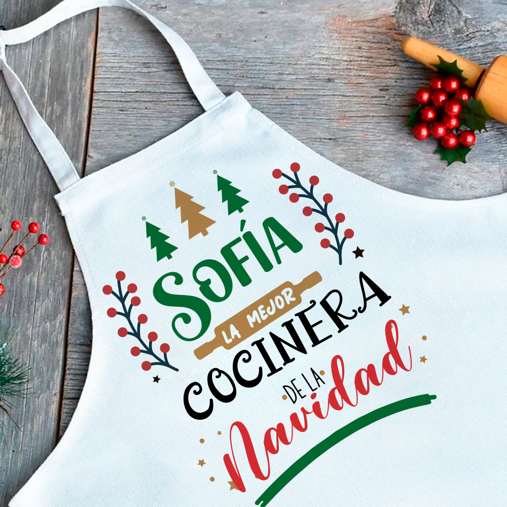 Delantal "El mejor cocinero" - Imagen 2
