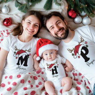 Camisetas manga corta navideñas