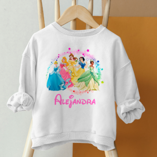 Sudadera personalizada Princesas