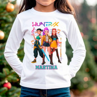 Camiseta manga larga personalizada “Huntrix Power”